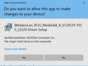 FA706QR ASUS TUF WLAN Driver